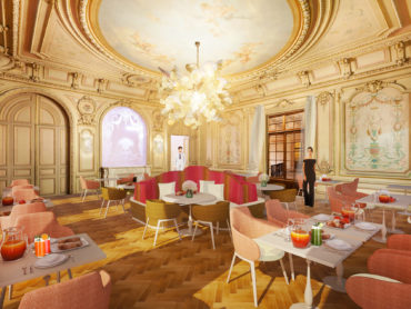 Projet Hotel de luxe 5* MGallery Baron A. A. Marseille - salle petit déjeuner